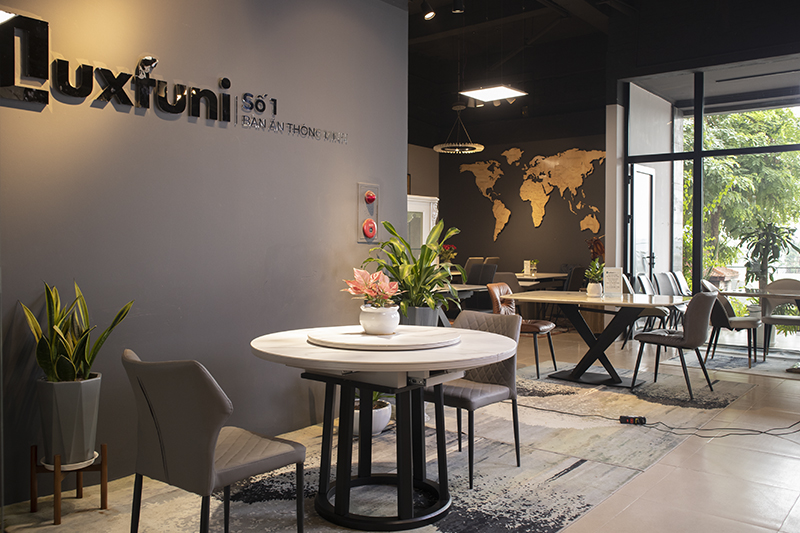 Bàn ăn thông minh mở rộng T5066-12